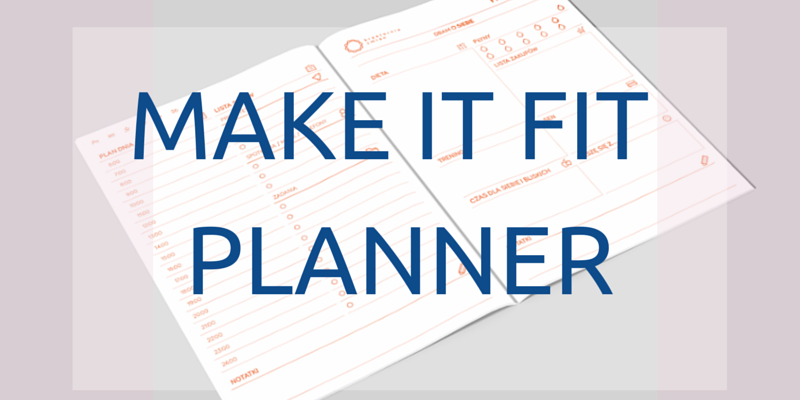 Make it fit planner organizacja