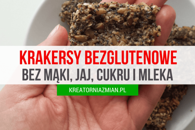 krakersy bezglutenowe bez jaj bez mleka