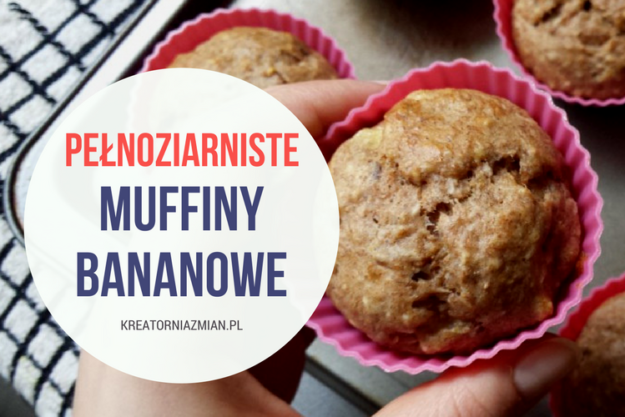 muffiny bananowe bez cukru