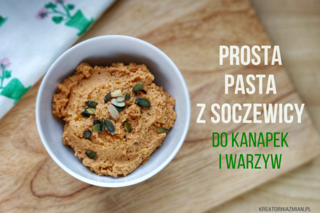 pasta z soczewicy