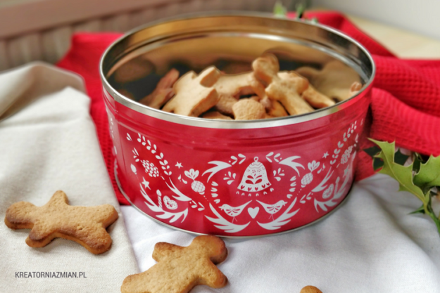 pierniczki bez cukru pełnoziarniste