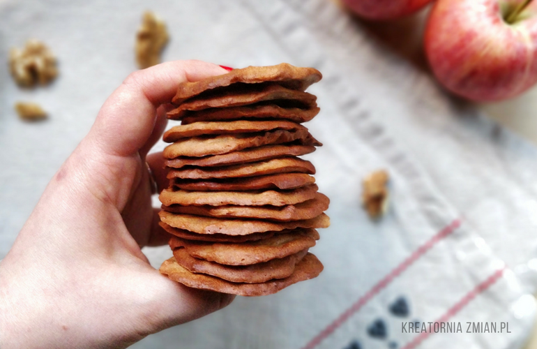 ciasteczka cynamonowe z jabłkiem