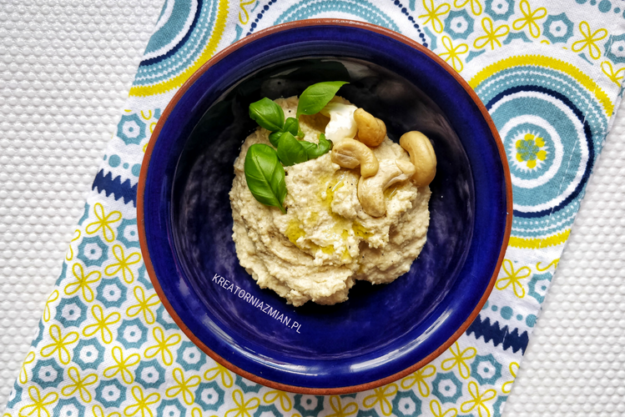 wegański twarożek z nerkowców