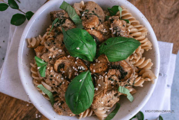 weganski sos pieczarkowy