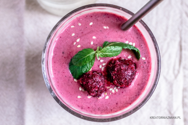 smoothie wiśniowe 2