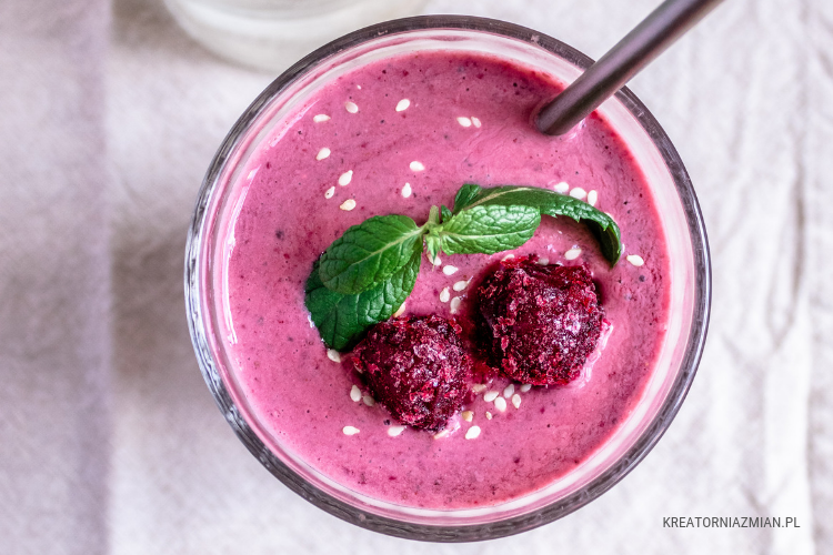 smoothie wiśniowe 2