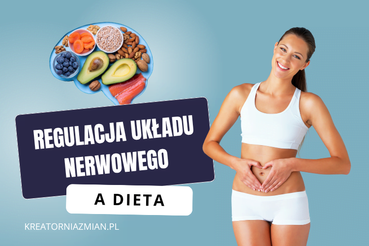 Regulacja układu nerwowego a jedzenie – ilustracja do artykułu o wpływie stresu na apetyt i trawienie.