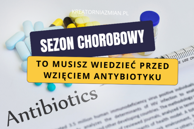 sezon chorobowy antybiotyki antybiotyki mikrobiota